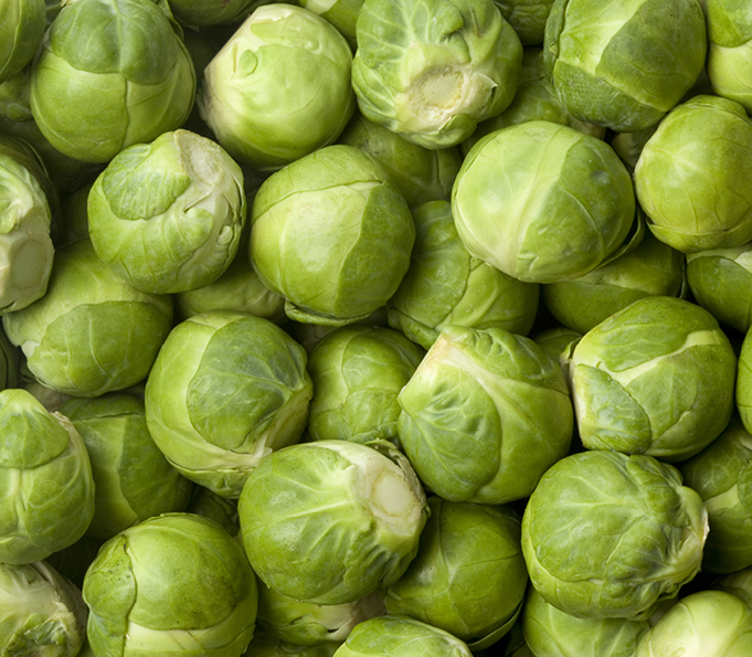 Brussels sprouts color sorting