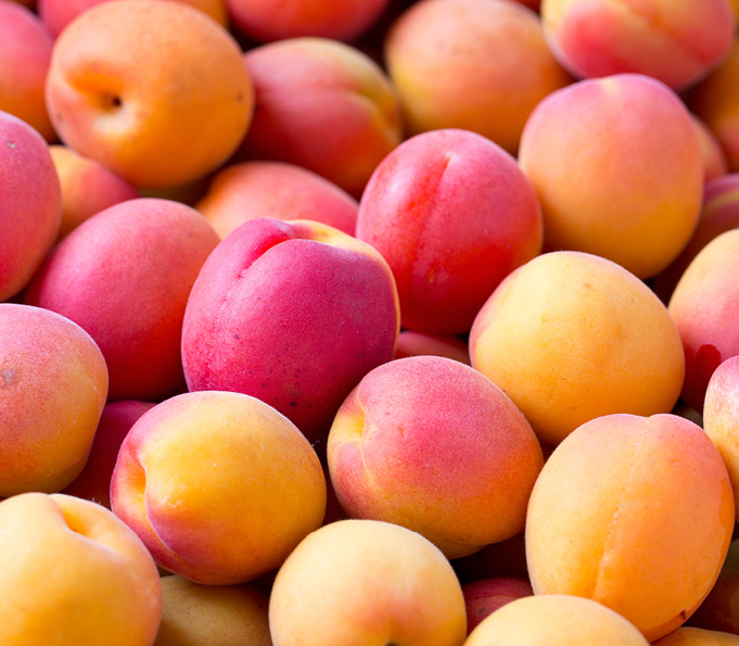 Peach color sorting